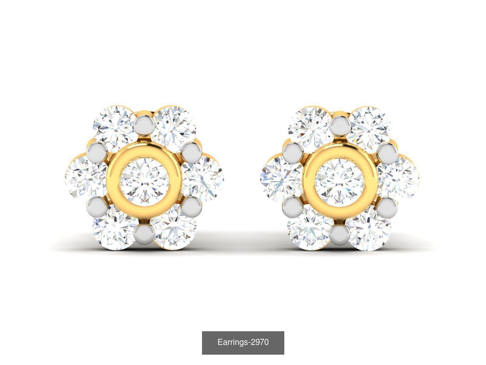 100 LIGHT WT EARRINGS  3D Model Collection_58
