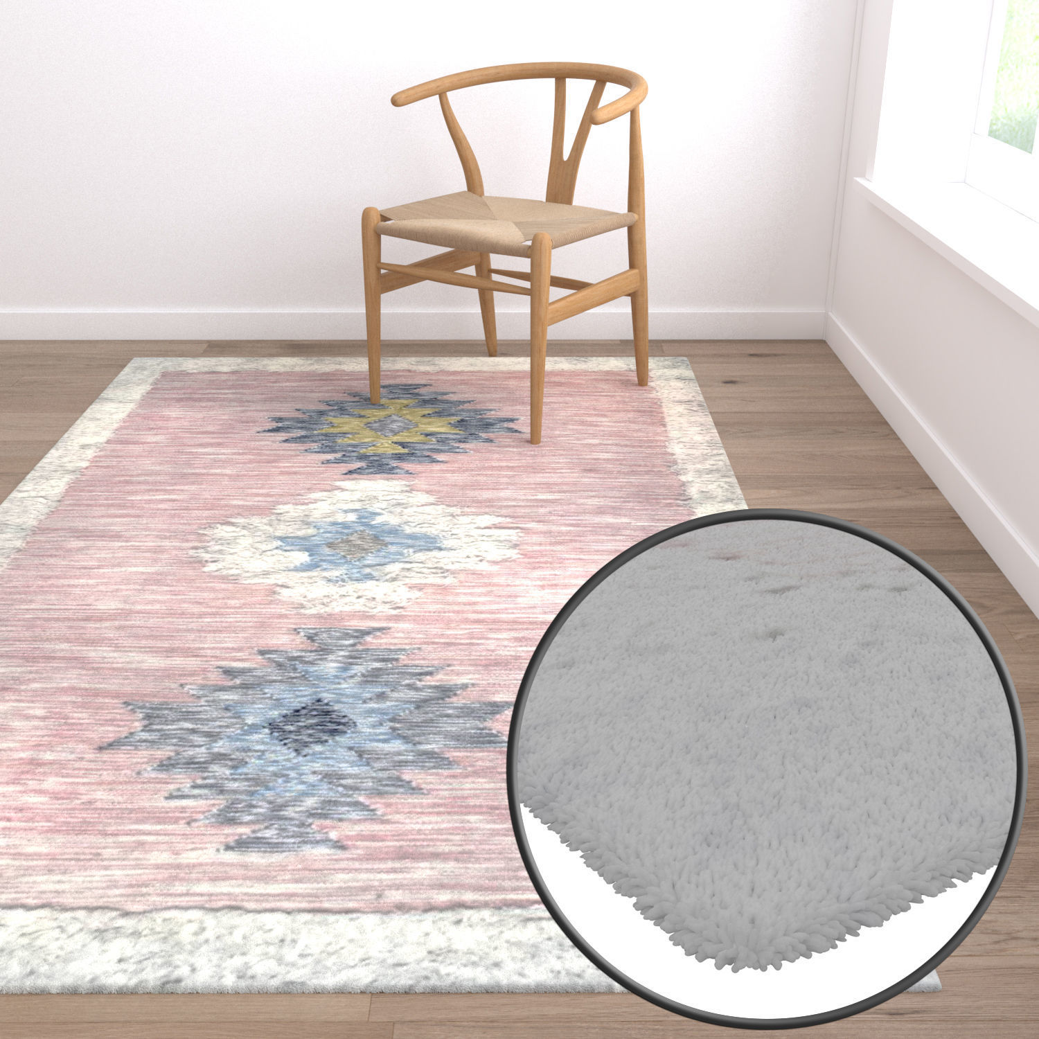 Rug Set 1323 3D model_5