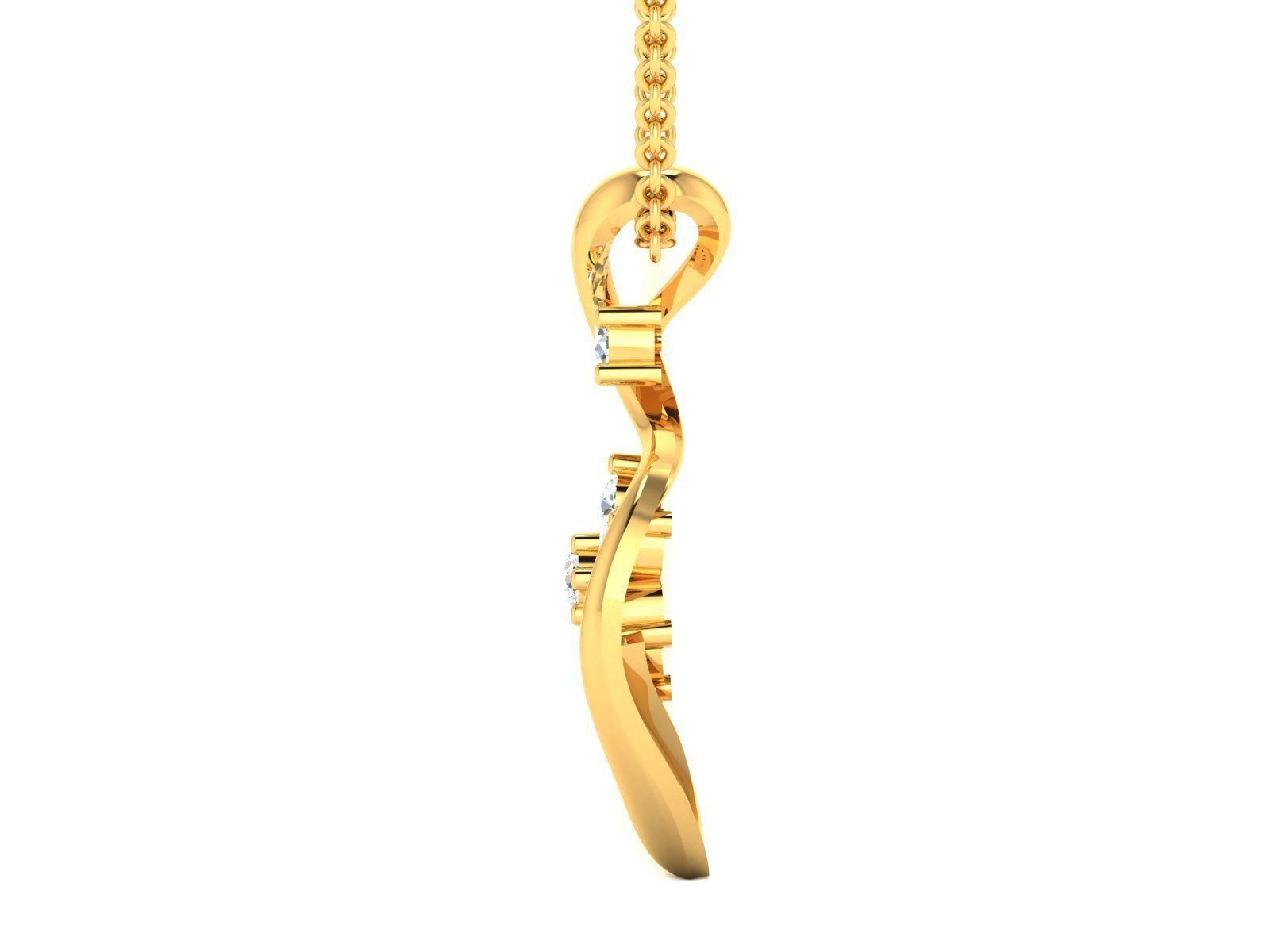 Women pendant 3dm render detail 3D print model 3D print model_4