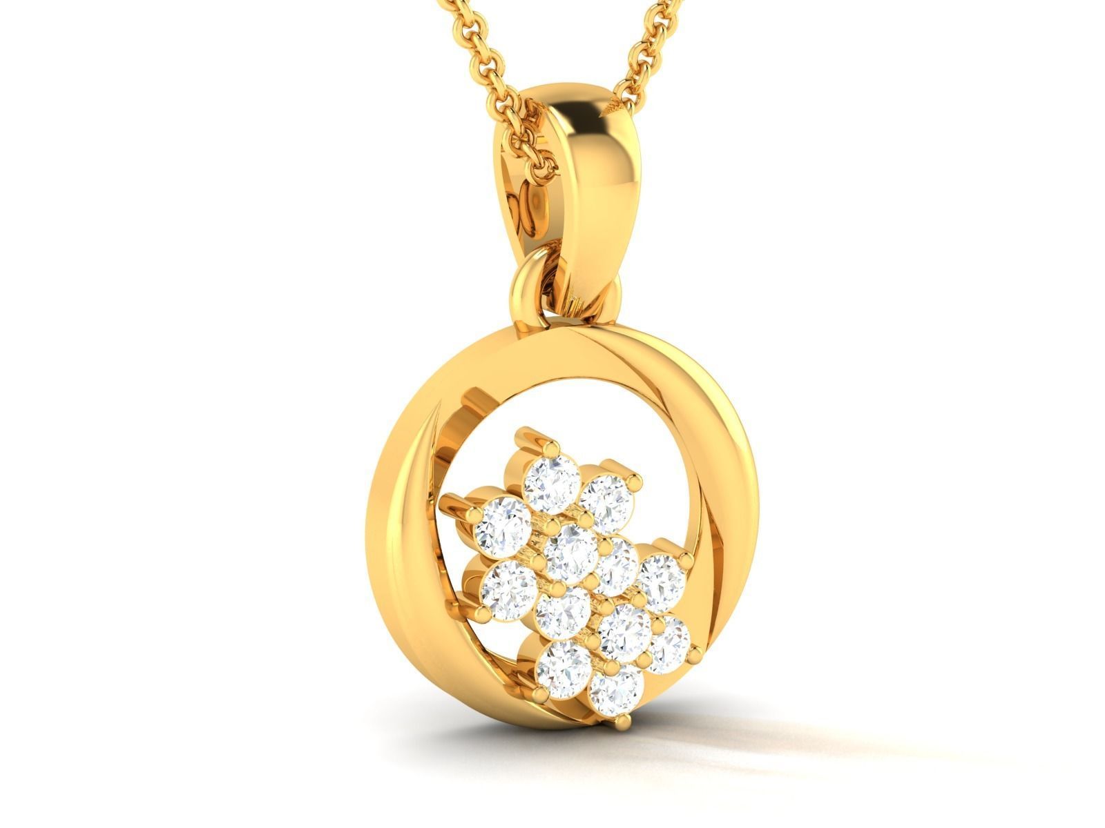 Women pendant 3dm render detail 3D print model 3D print model_2