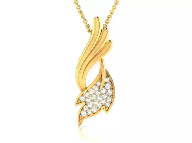 Women pendant 3dm render detail 3D print model