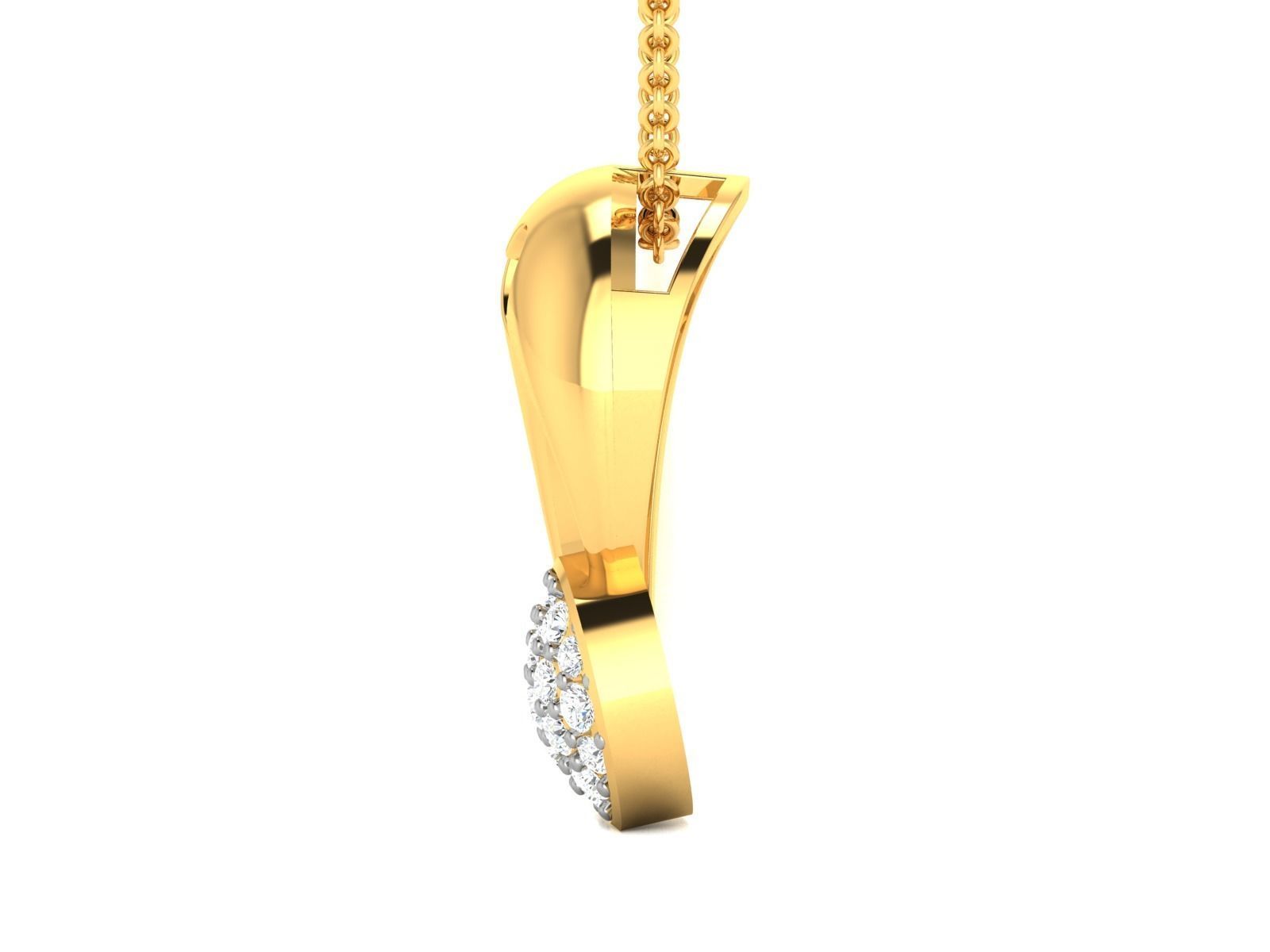 Women pendant 3dm render detail 3D print model 3D print model_5