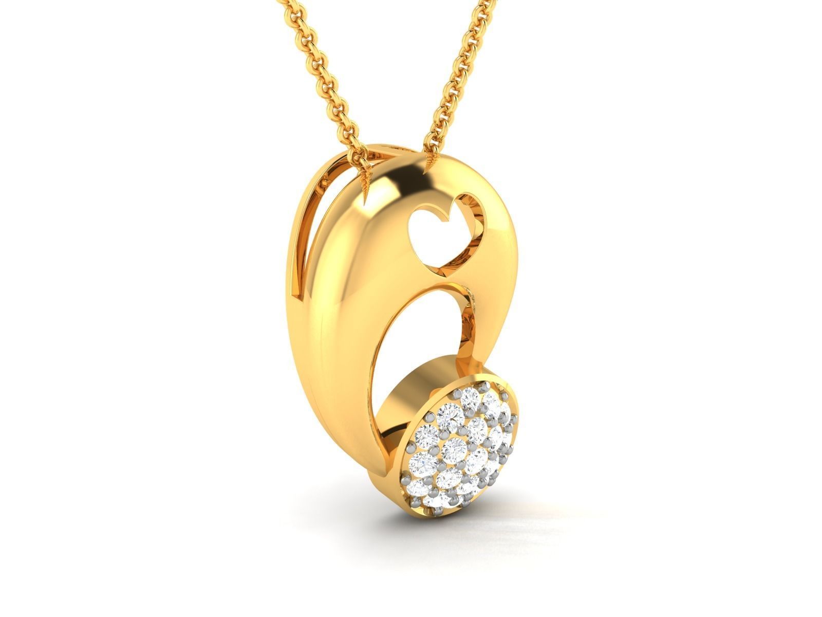 Women pendant 3dm render detail 3D print model 3D print model_2