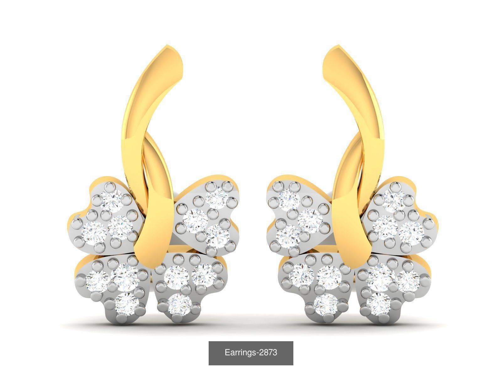 97 LIGHT WT EARRINGS 3D Model Collection_20