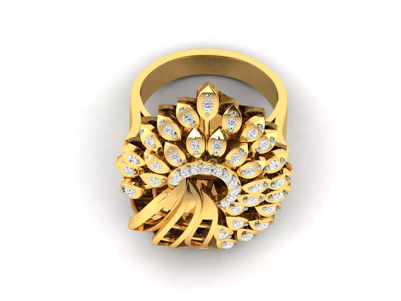 Women cocktail ring 3dm render detail 3D print model_0