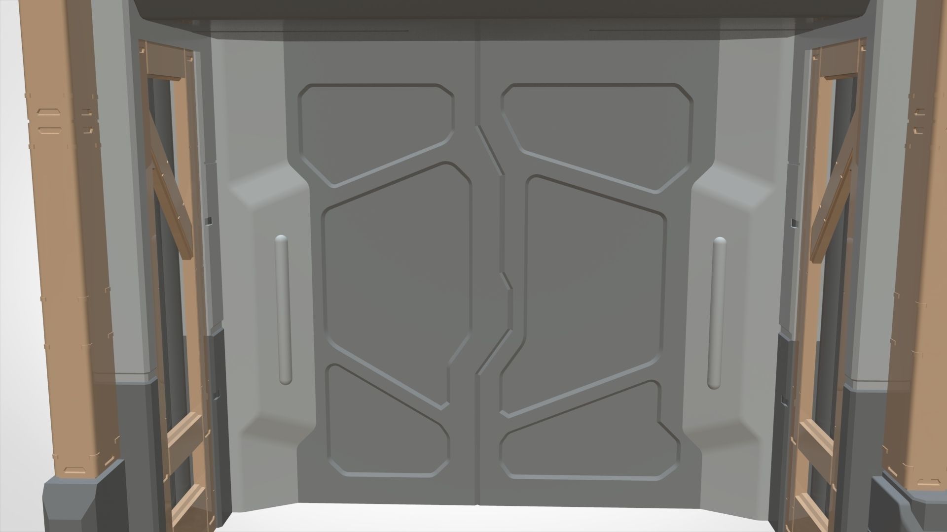 sci fi door 23 3D model_11
