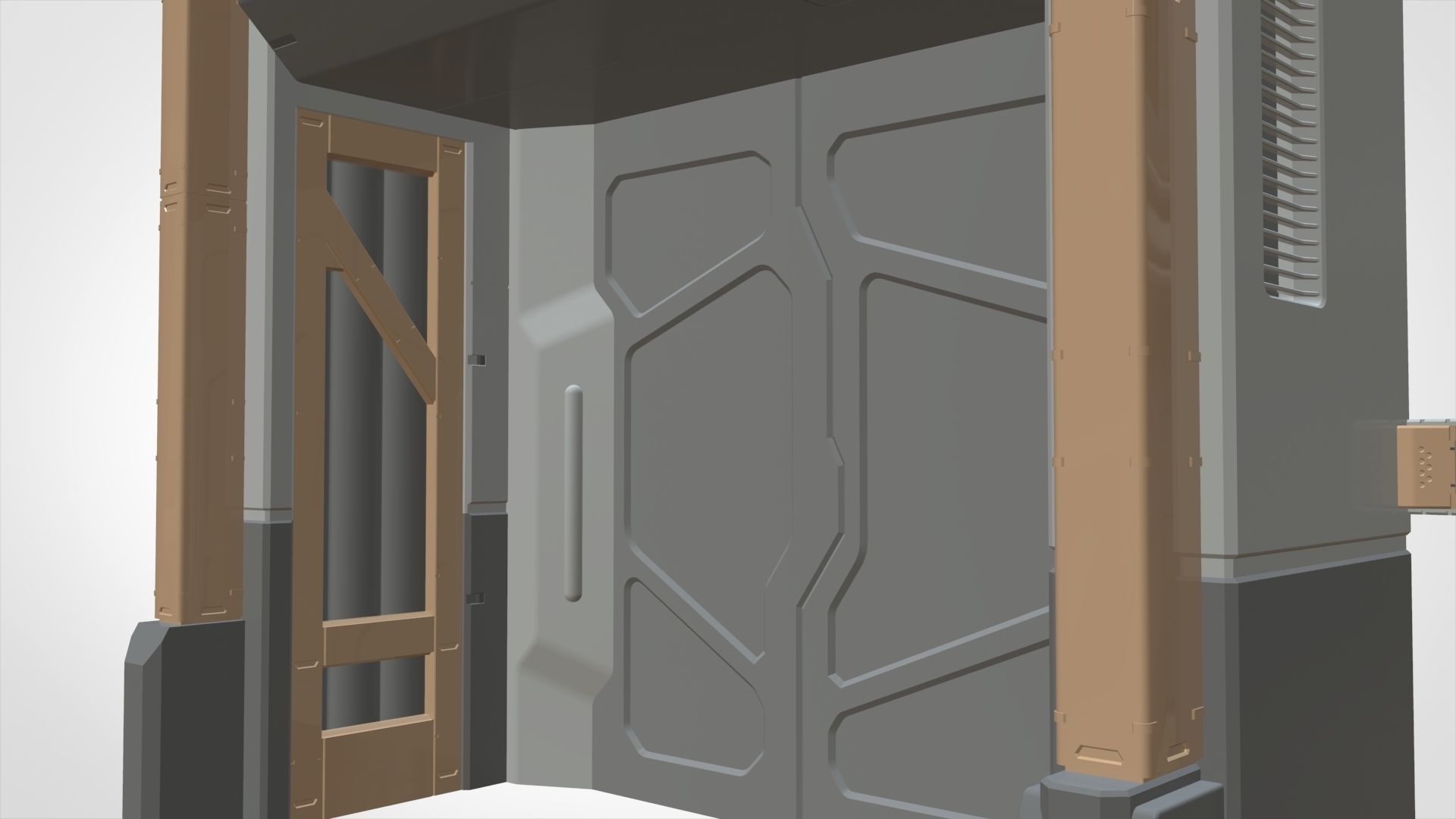 sci fi door 23 3D model_10