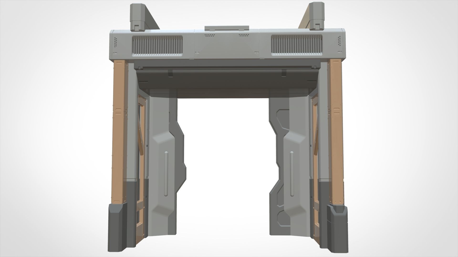 sci fi door 23 3D model_13