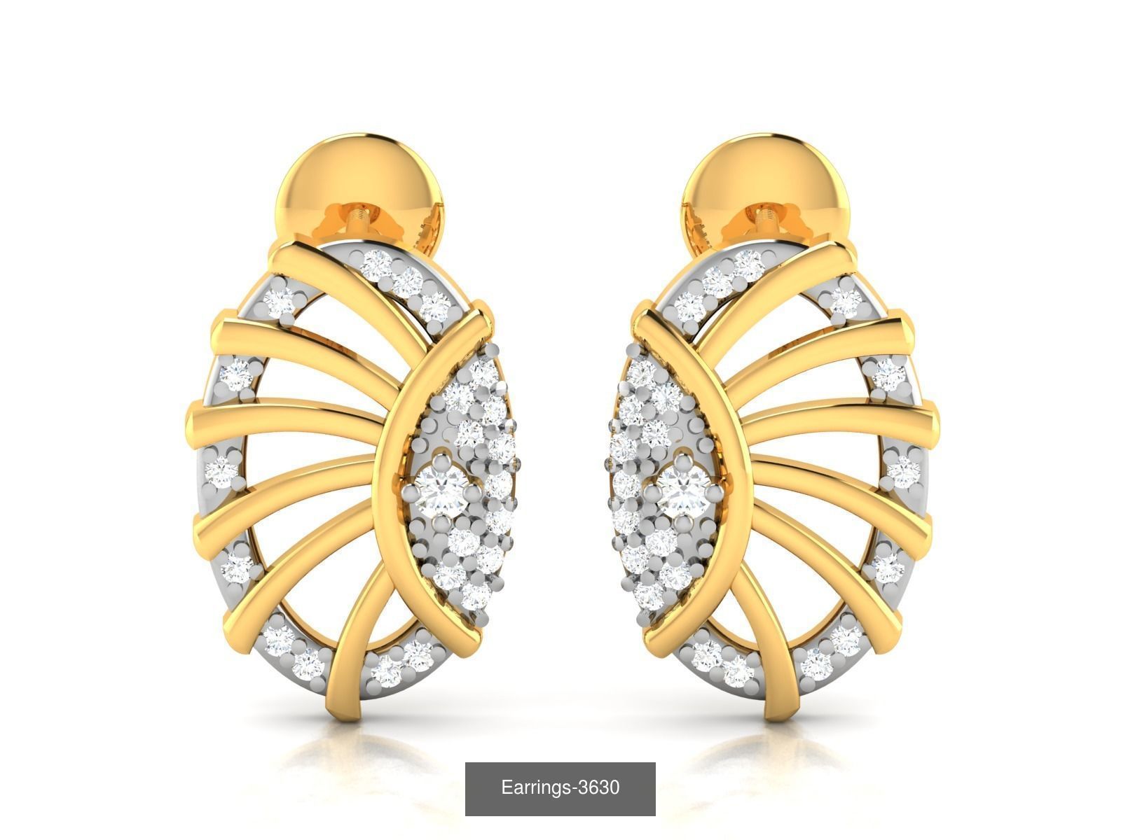 100 LIGHT WT EARRINGS  3D Model Collection_71