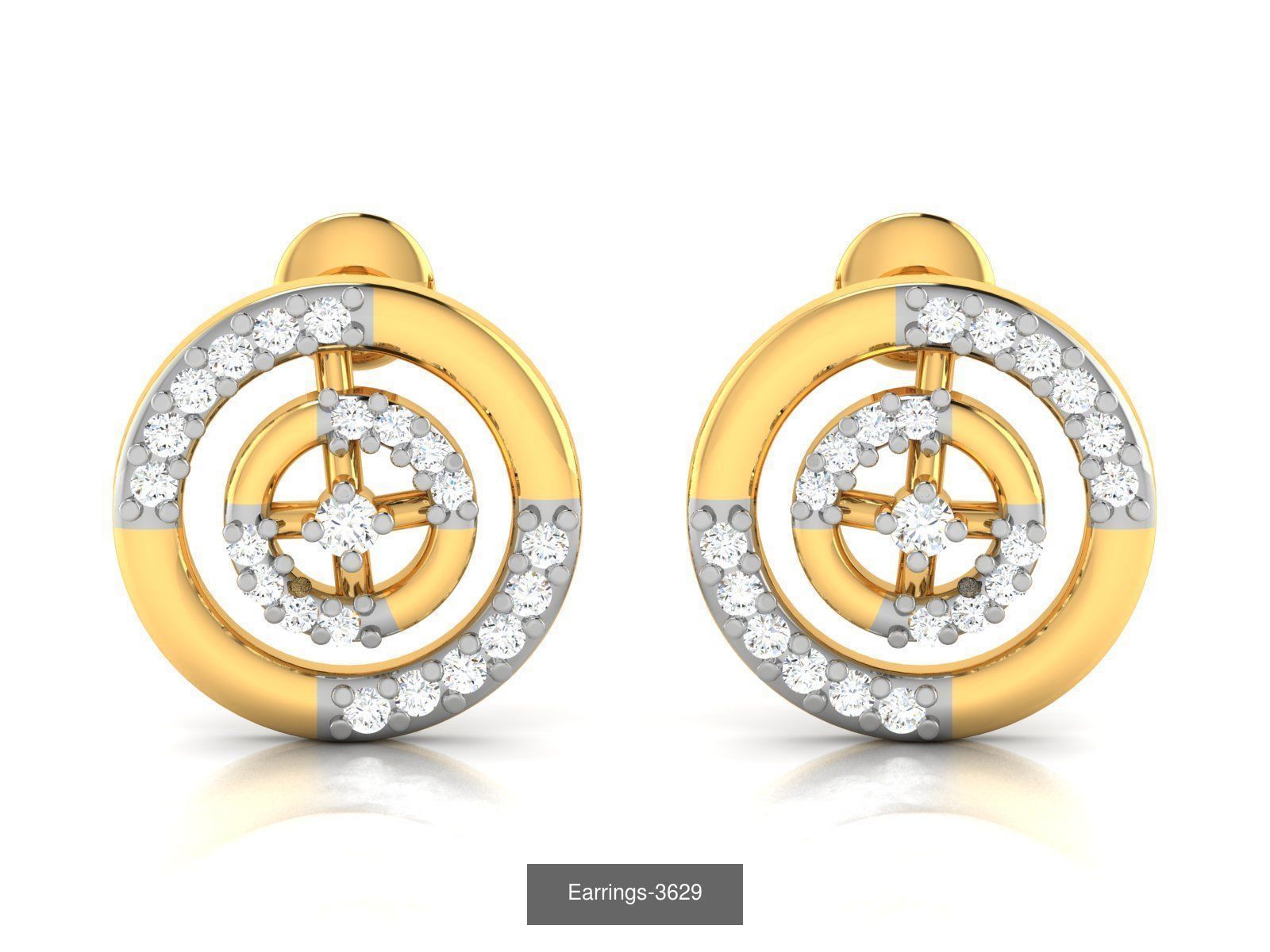 100 LIGHT WT EARRINGS  3D Model Collection_72