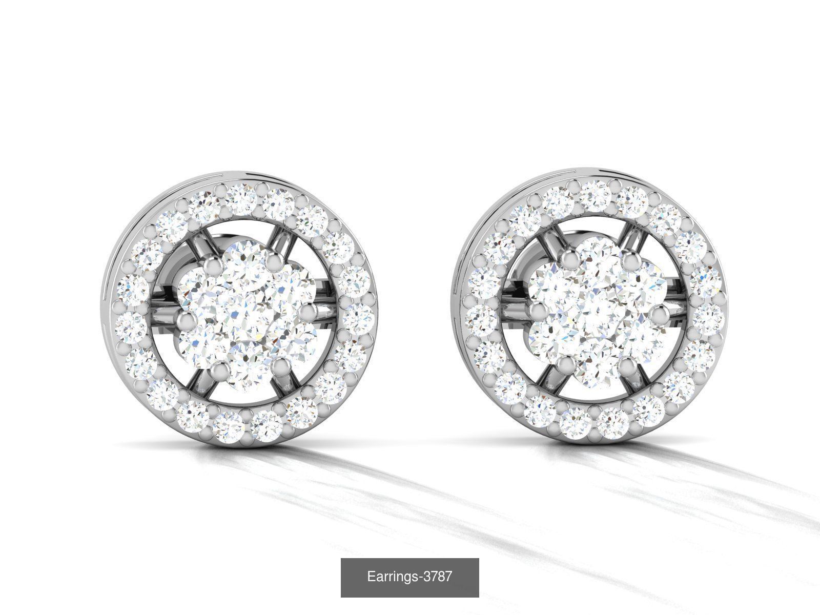 100 LIGHT WT EARRINGS  3D Model Collection_32