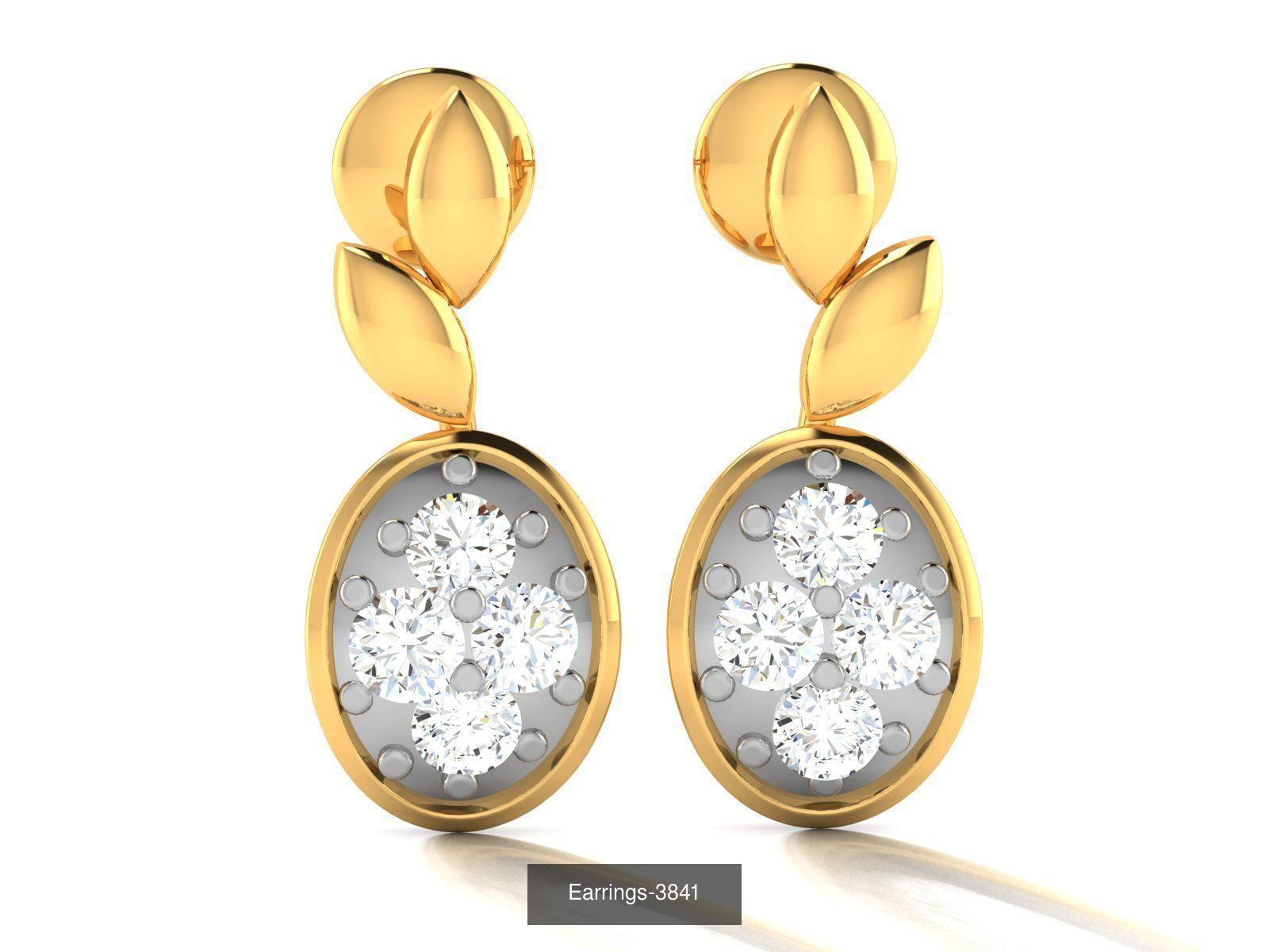 100 LIGHT WT EARRINGS  3D Model Collection_27