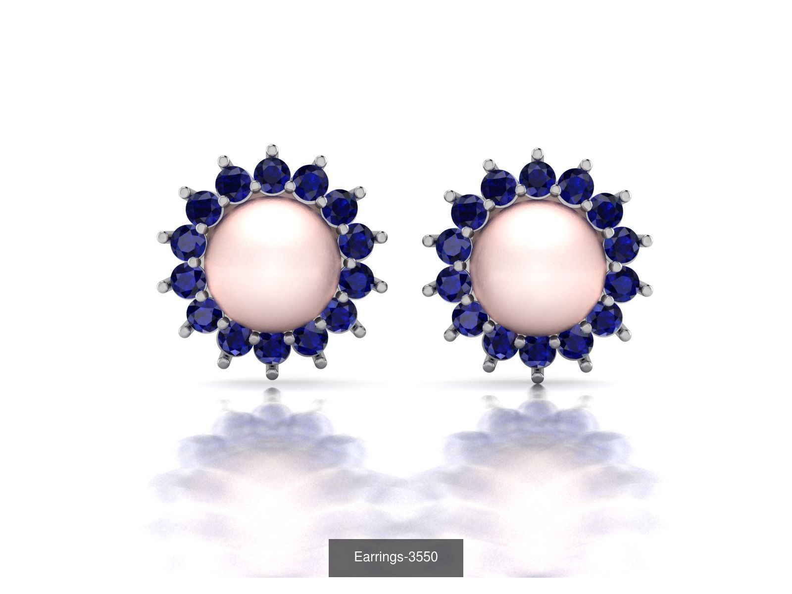 100 LIGHT WT EARRINGS  3D Model Collection_94