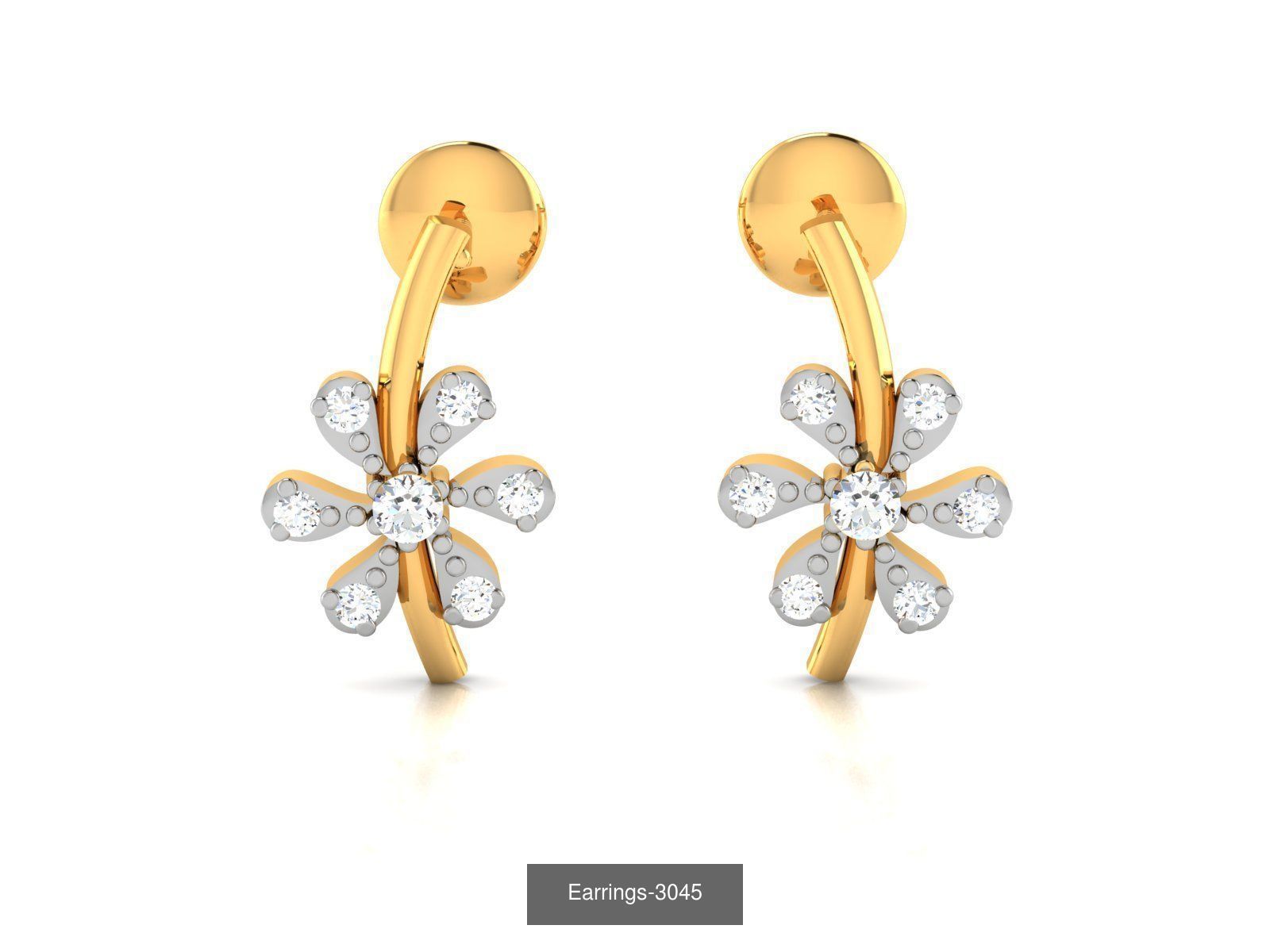 98 LIGHT WT EARRINGS  3D Model Collection_82