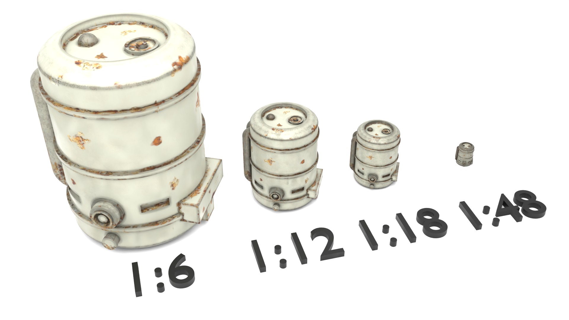 Star Wars Mos Eisley Tank  1-6 scale Hottoys  3D print model_5