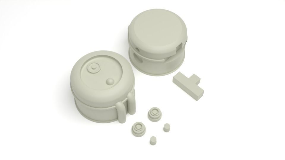 Star Wars Mos Eisley Tank  1-6 scale Hottoys  3D print model_7