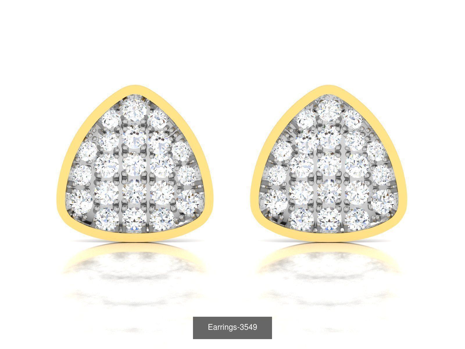 98 LIGHT WT EARRINGS 3D Model Collection_99