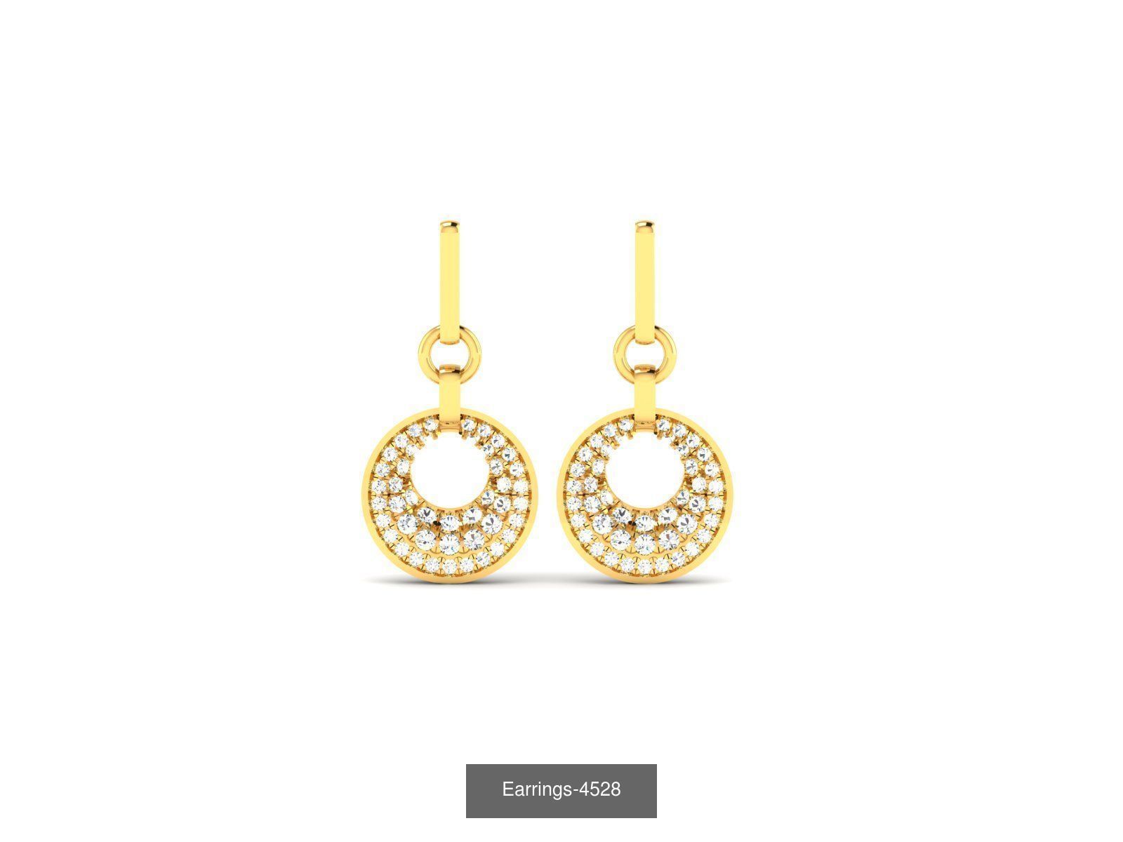 98 LIGHT WT EARRINGS 3D Model Collection_64