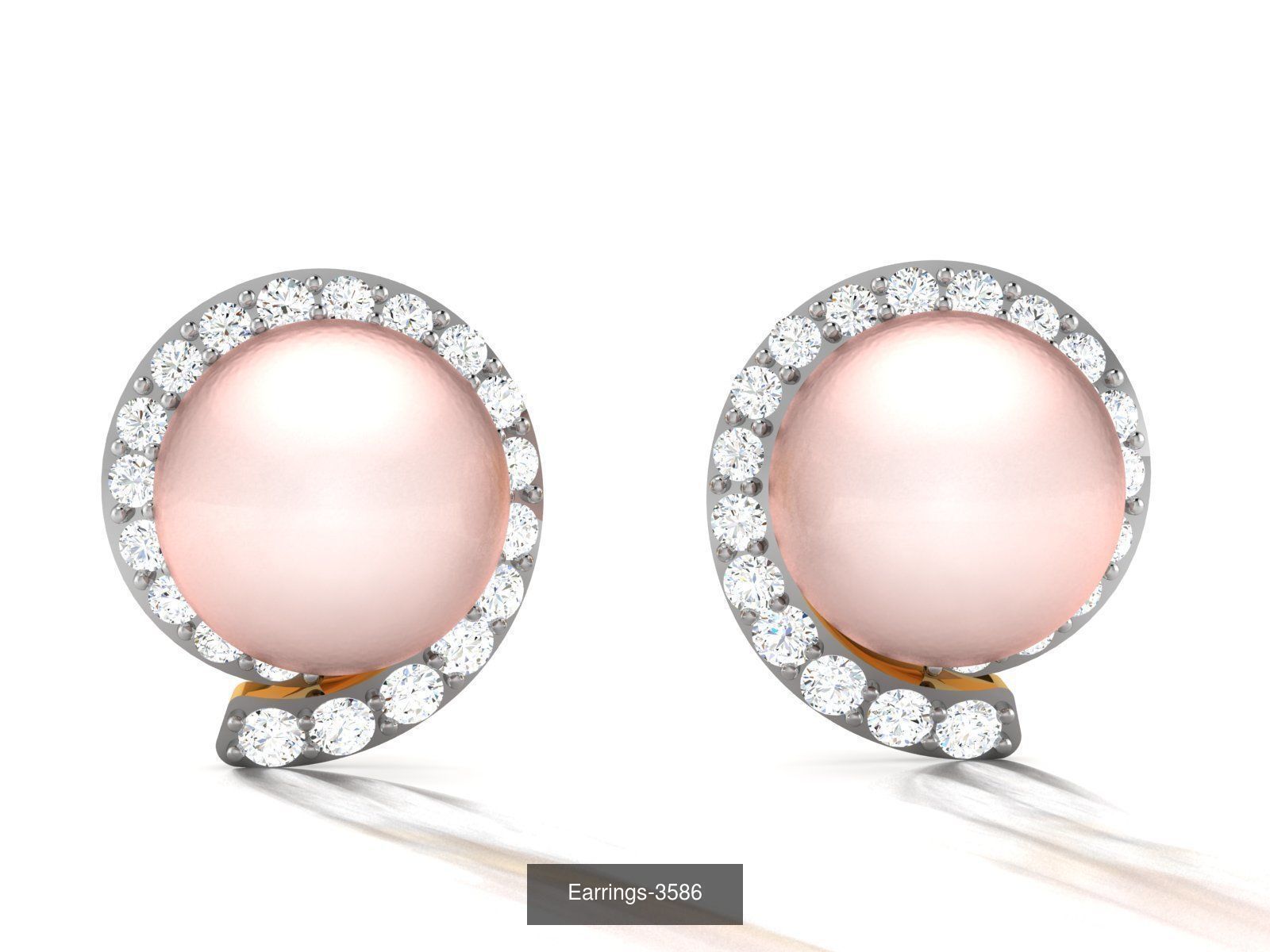 98 LIGHT WT EARRINGS 3D Model Collection_96
