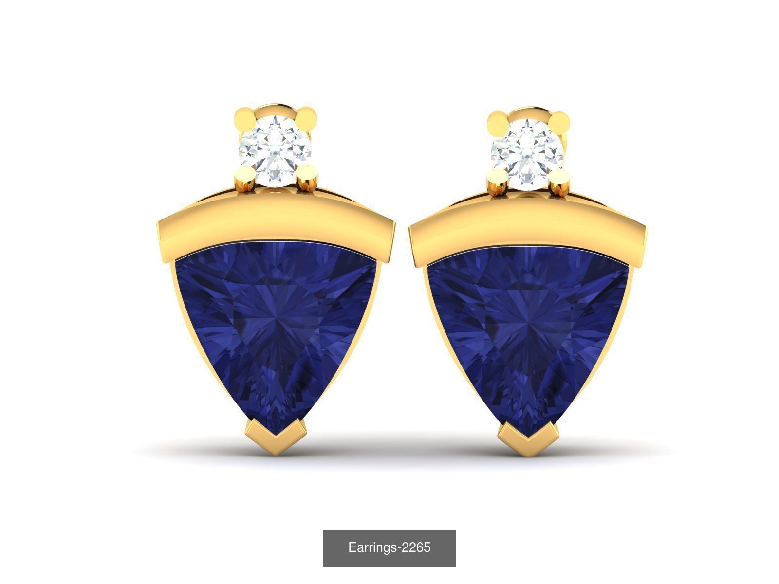 98 LIGHT WT EARRINGS 3D Model Collection_35
