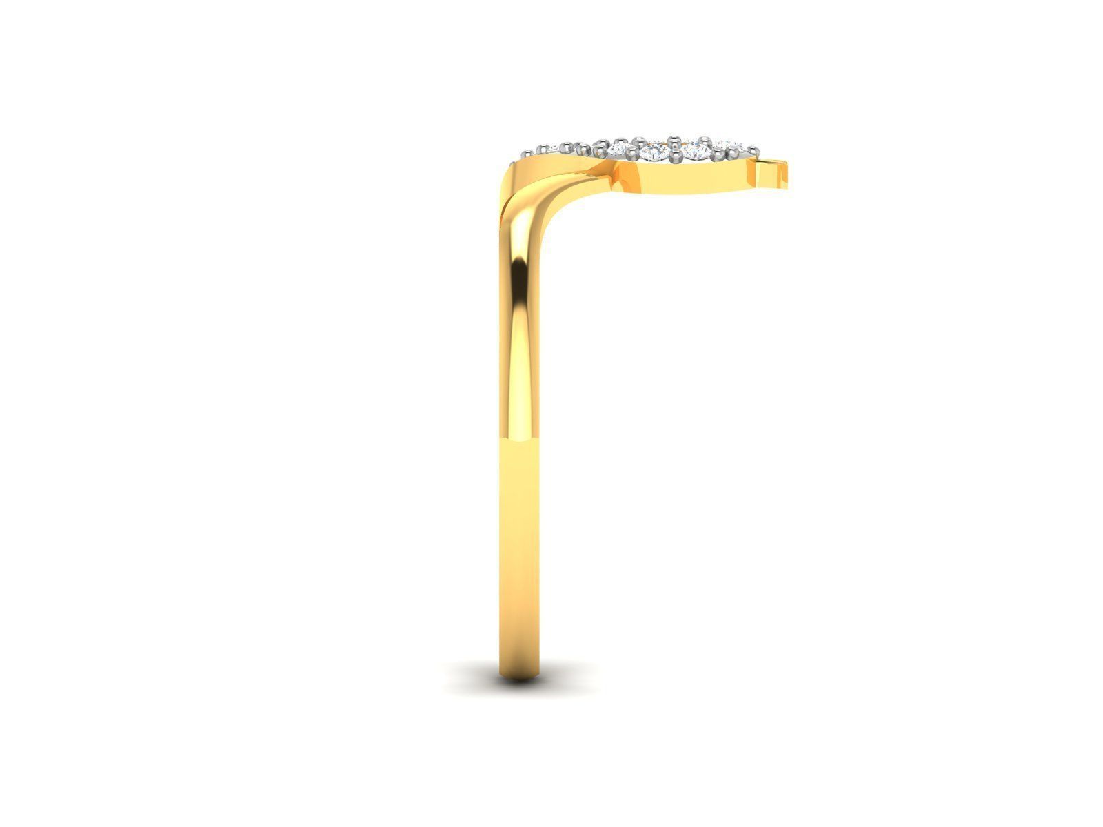 Ring-5759 elegant diamond ring gold 3D print model_4