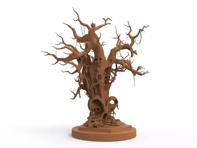 Haunted Tree 3D print model