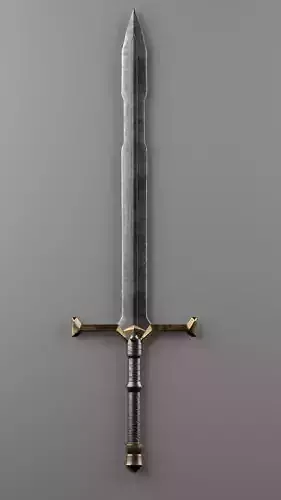 sword of kings Free low-poly 3D model