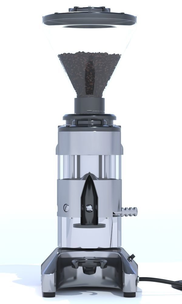 Faema e61 espresso machine and  FP Grinder with a coffee cup 3D model_18