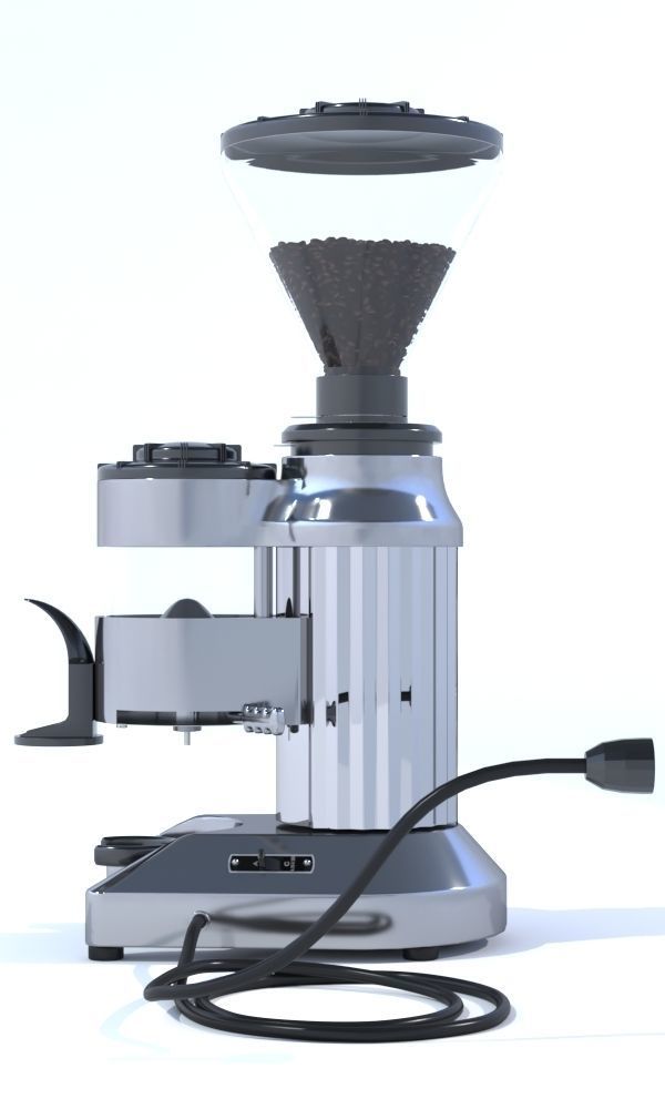 Faema e61 espresso machine and  FP Grinder with a coffee cup 3D model_20