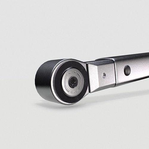 Torque wrench tool Low-poly 3D model 3