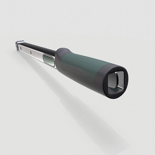 Torque wrench tool Low-poly 3D model 7
