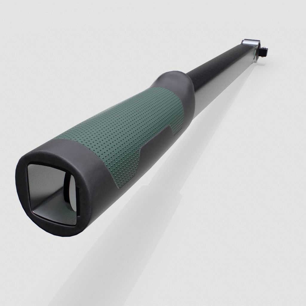 Torque wrench tool Low-poly 3D model_10