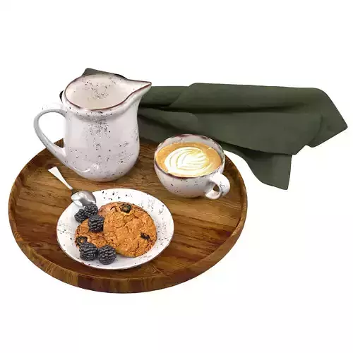 coffee cup decor set