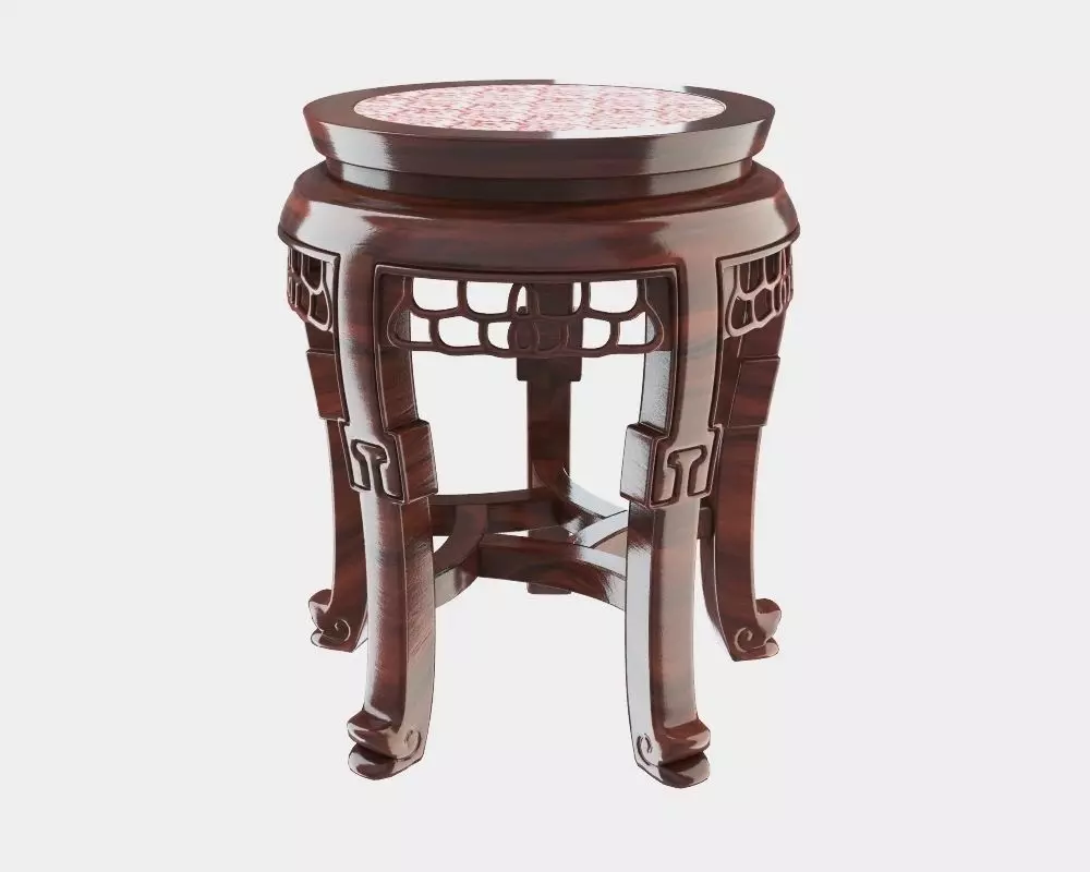 Chinese stool 3D model