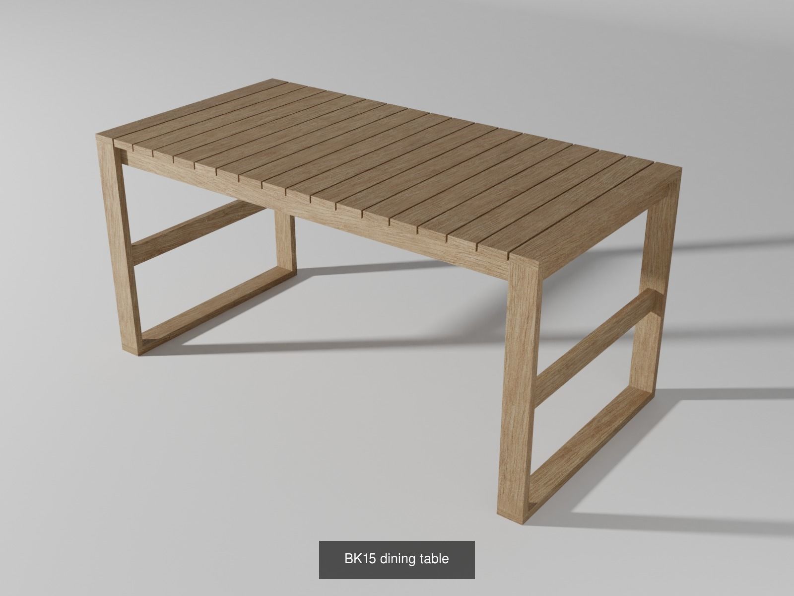 BK series chair-sofa-sunbed-table  3D Model Collection_4