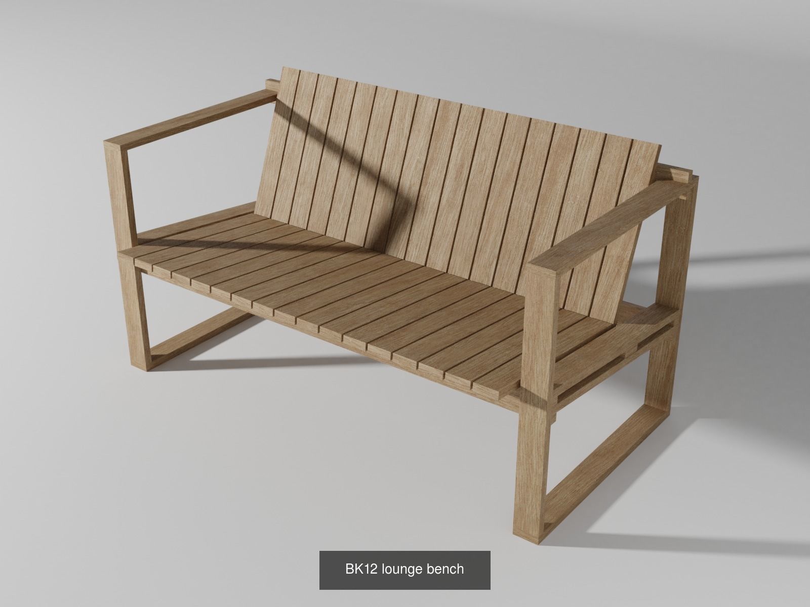 BK series chair-sofa-sunbed-table  3D Model Collection_2