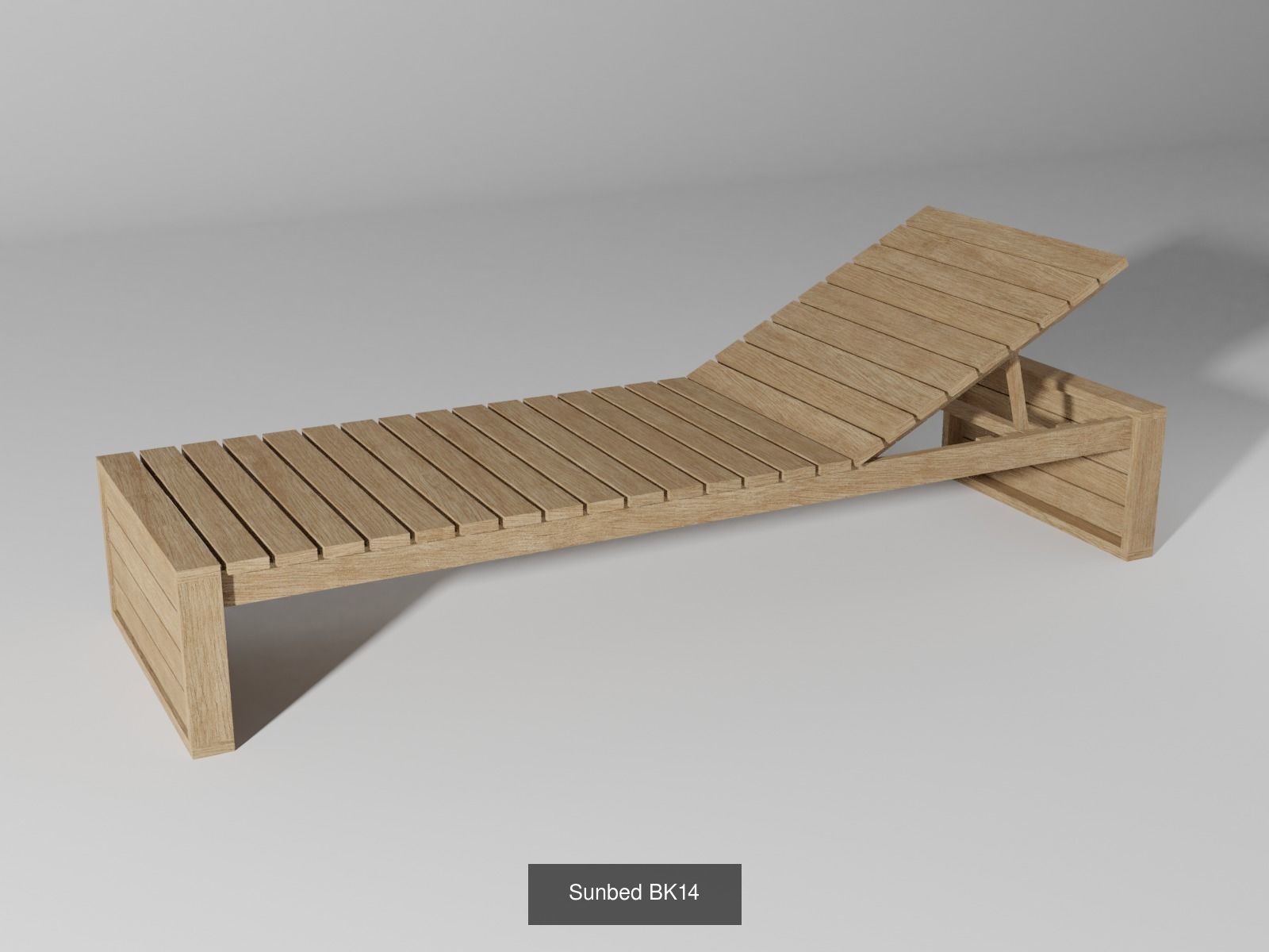 BK series chair-sofa-sunbed-table  3D Model Collection_3