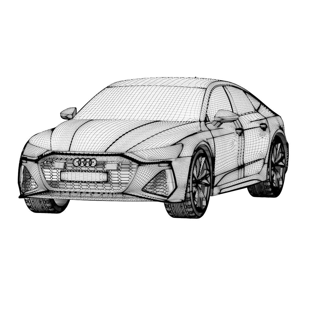 Audi RS7 3D model_6