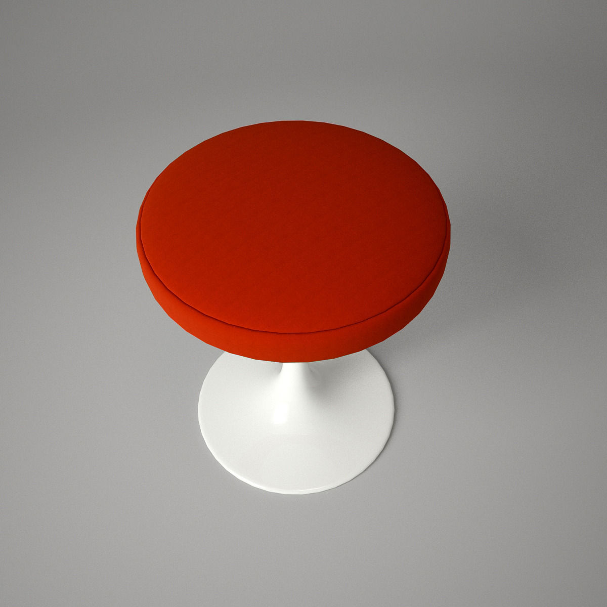 Tulip Chair and Armchair 3D model_6