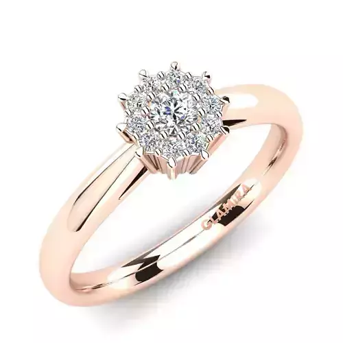 Solitaire Engagement Ring 