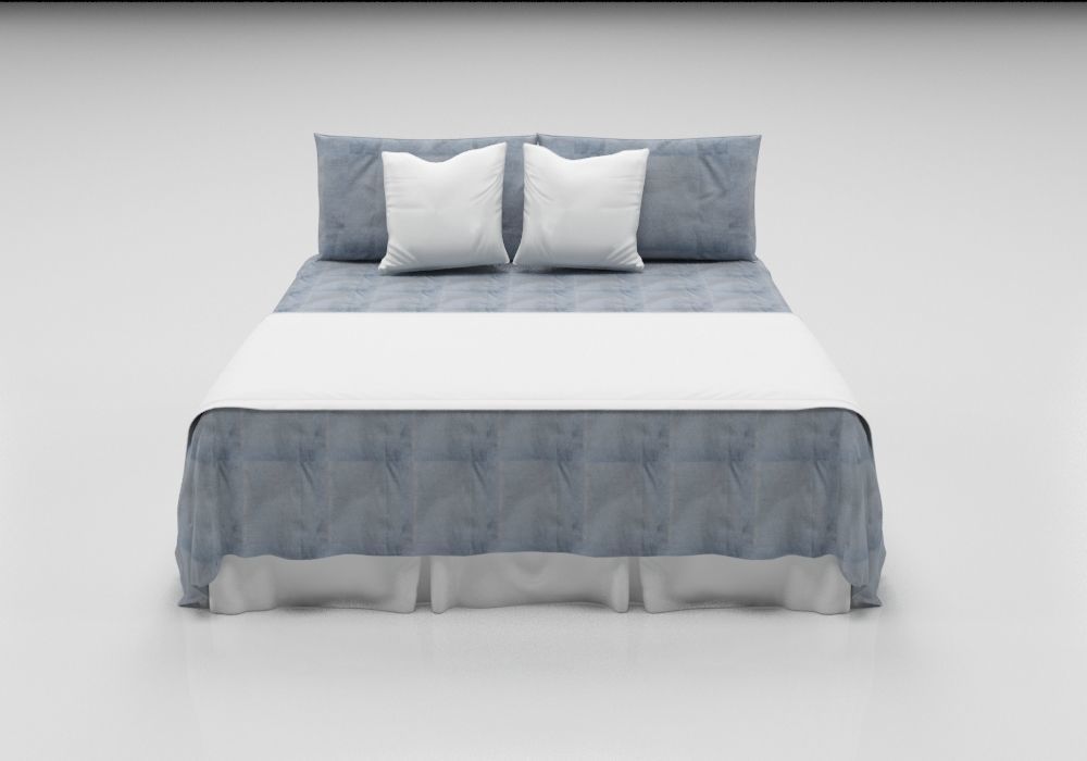 BED COLLECTION 2 3D model_11