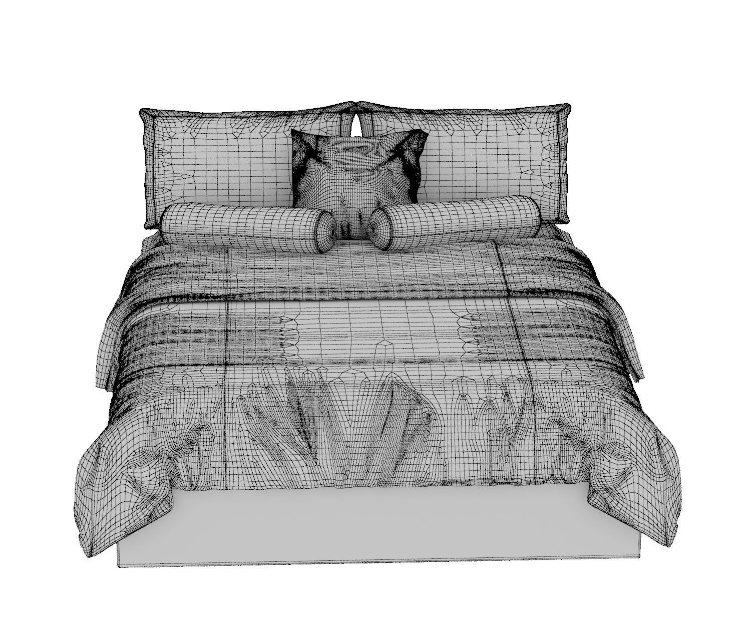 BED COLLECTION 2 3D model_20