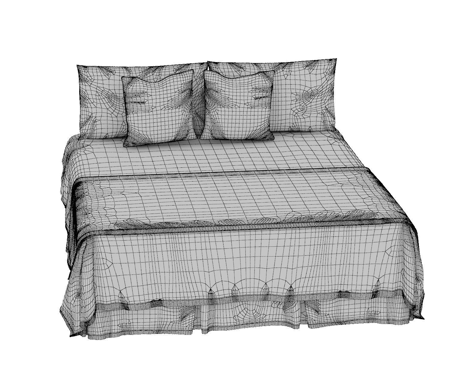BED COLLECTION 2 3D model_22