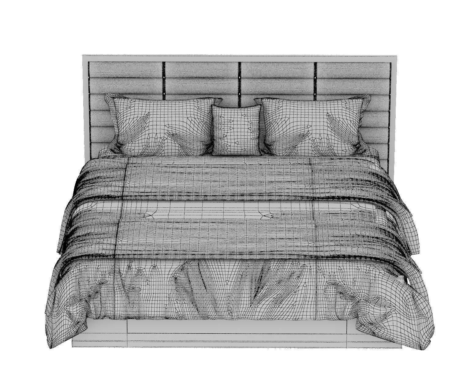 BED COLLECTION 2 3D model_18