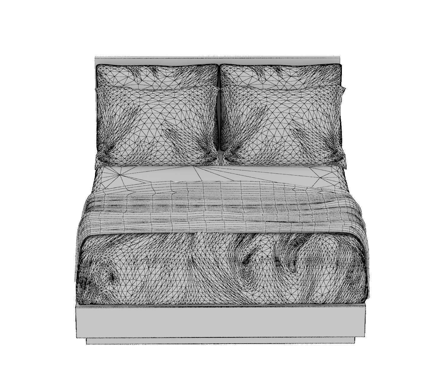 BED COLLECTION 2 3D model_15