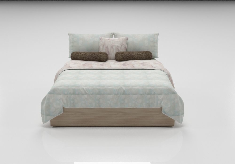 BED COLLECTION 2 3D model_9