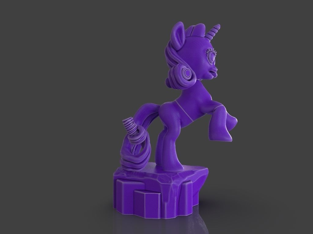My Little Pony Unicorn Rarity 3D print model_7