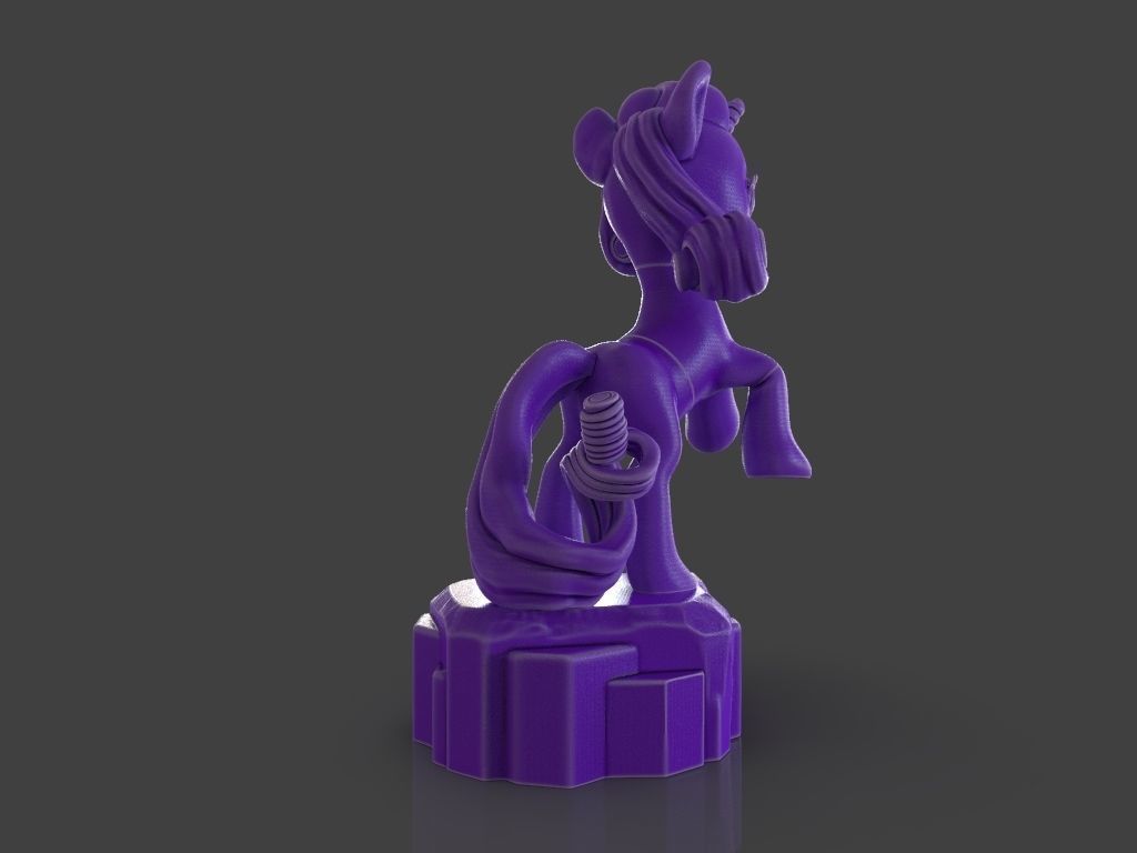 My Little Pony Unicorn Rarity 3D print model_6