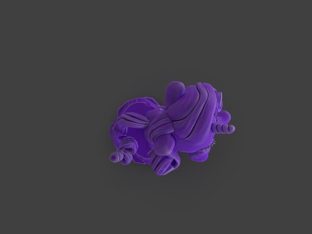 My Little Pony Unicorn Rarity 3D print model_9