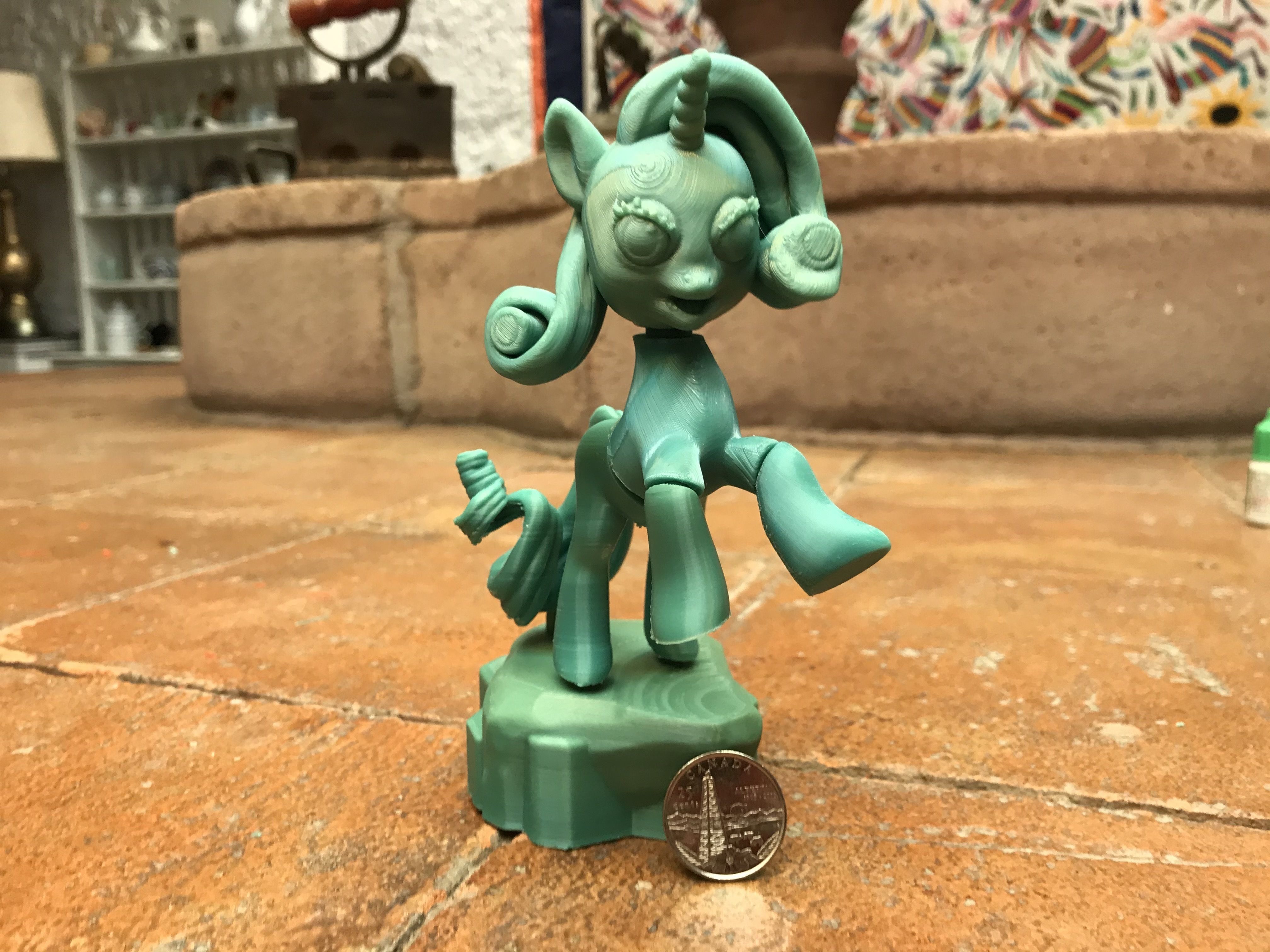 My Little Pony Unicorn Rarity 3D print model_25